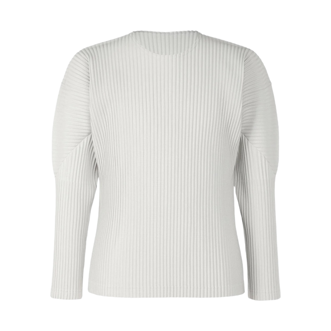 옴므 플리세 이세이 미야케 베이직 롱슬리브 티셔츠 라이트 그레이(Homme Plisse Issey Miyake Basics Long Sleeve T-Shirt Light Gray)