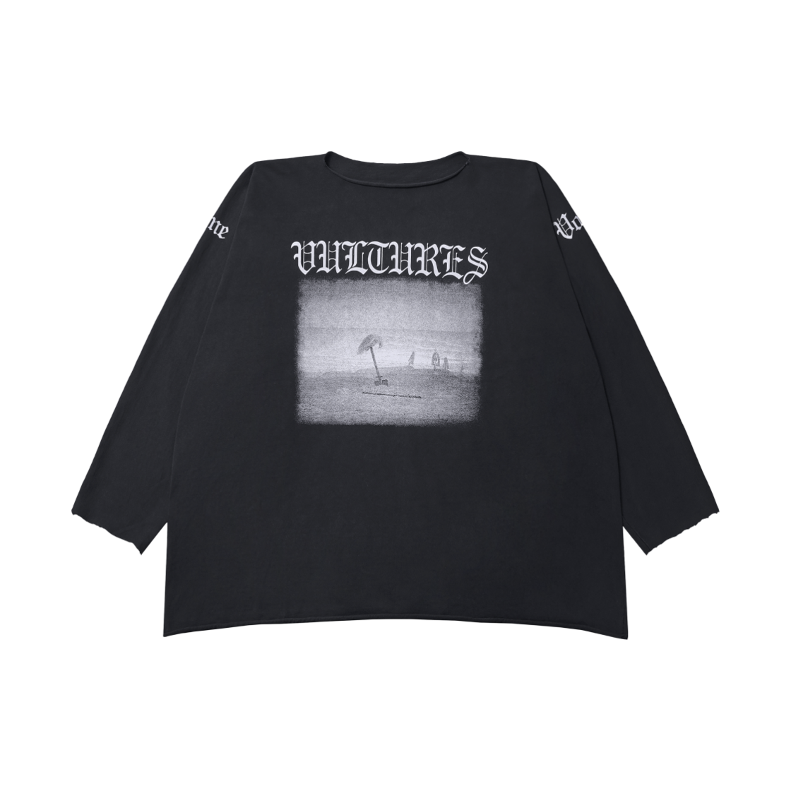 이지 벌처스 2 롱 티셔츠 블랙(Yeezy Vultures 2 Long T-Shirt Black)