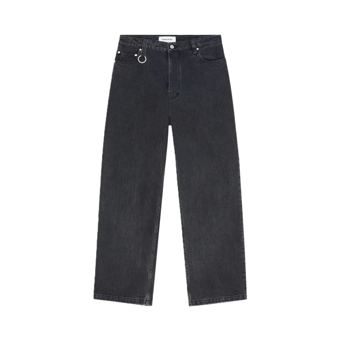 KM4DPADET06BK Etudes Studio Loose Jeans Pant Black - 24FW