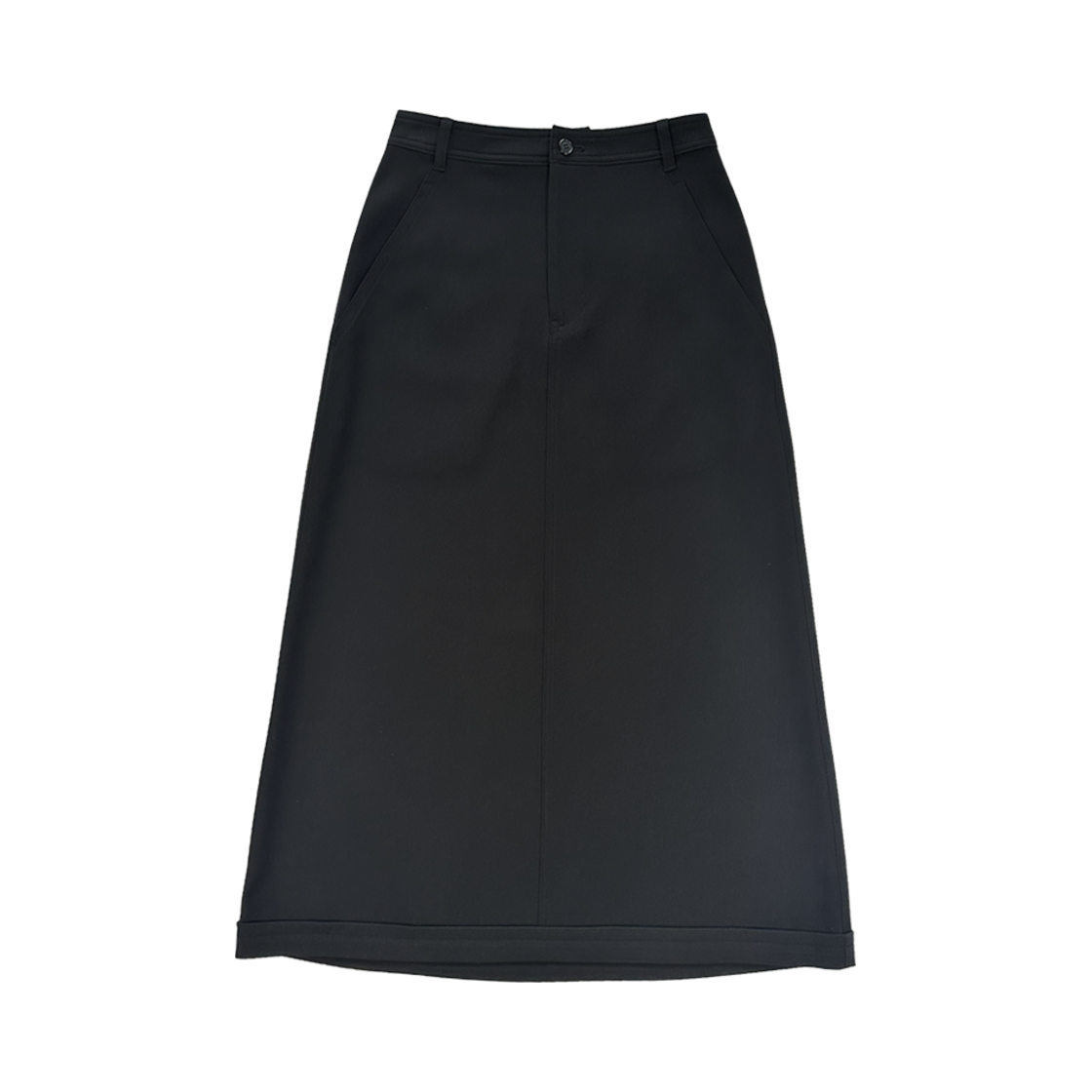 (W) 지초이 롱 스커트 블랙((W) Jichoi Long Skirt Black)