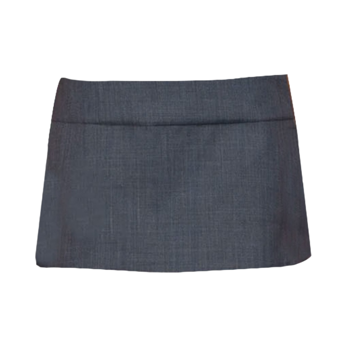 (W) 슈슈통 x 에센스 워크 캡슐 더블 레이어 미니스커트 그레이