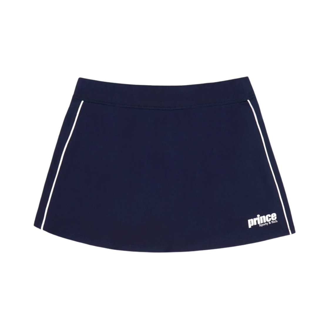 스포티 앤 리치 x 프린스 스포티 코트 스커트 네이비 화이트(Sporty & Rich x Prince Sporty Court Skirt Navy White)