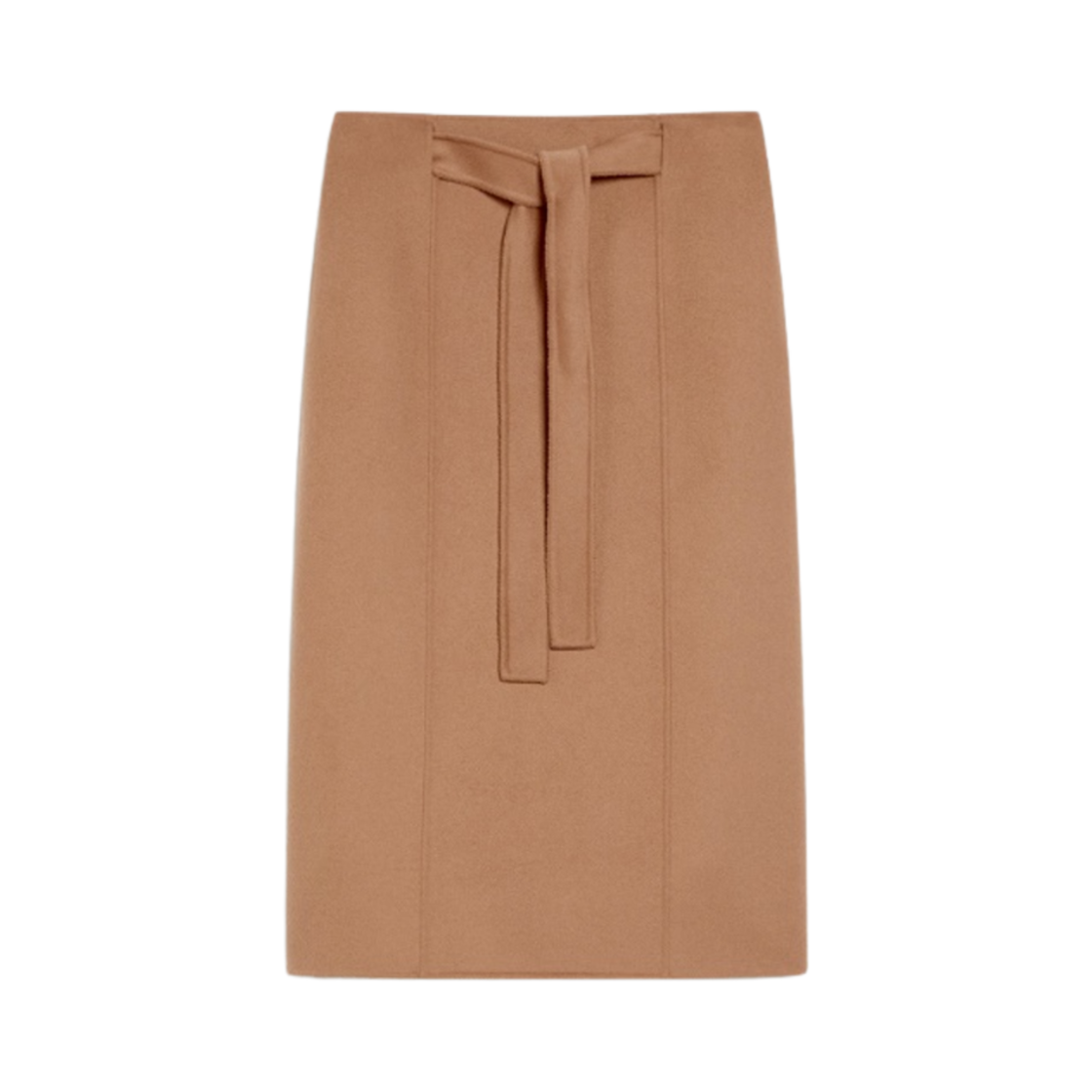 ALEC-045 (W) S Max Mara Alec Virgin Wool Skirt Camel