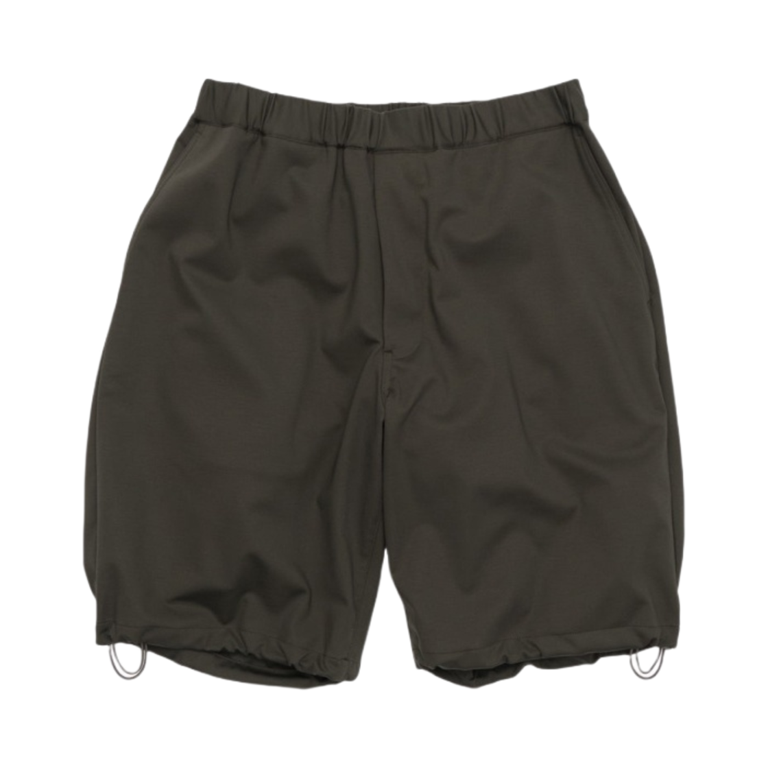 GM232-40083 Graphpaper Viscose Ponte Track Shorts Khaki