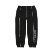 Supreme Coverstitch Sweatpants Black - 22SS