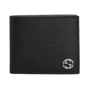 Gucci GG Interlocking Bi-Fold Wallet Black
