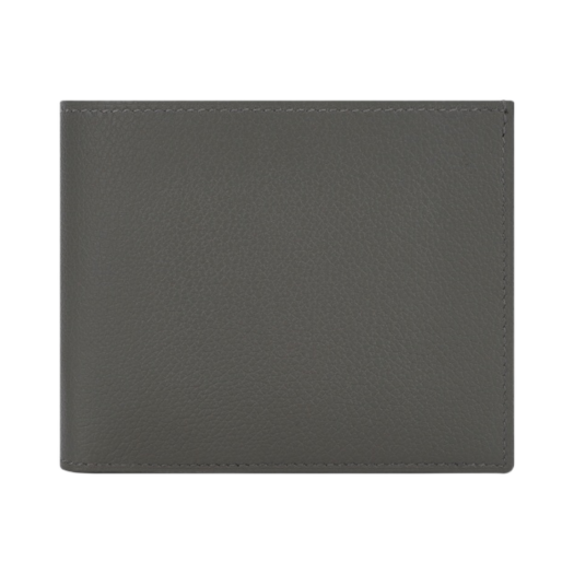 Hermes Citizen Twill Compact Wallet Evercolor & Gris Meyer Bleu De France Bleu Saphir