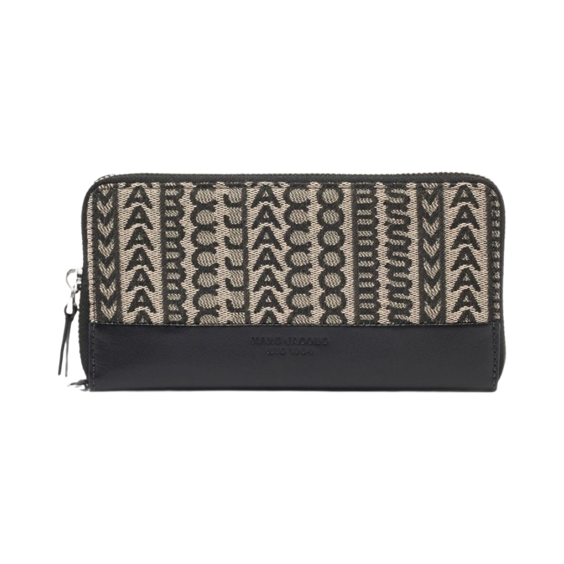 마크 제이콥스 더 모노그램 자카드 리스틀릿 장지갑 베이지 멀티컬러(Marc Jacobs The Monogram Jacquard Continental Wristlet Wallet Beige Multicolor) - 2