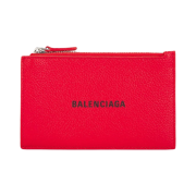 Balenciaga Cash Long Coin Card Holder Red