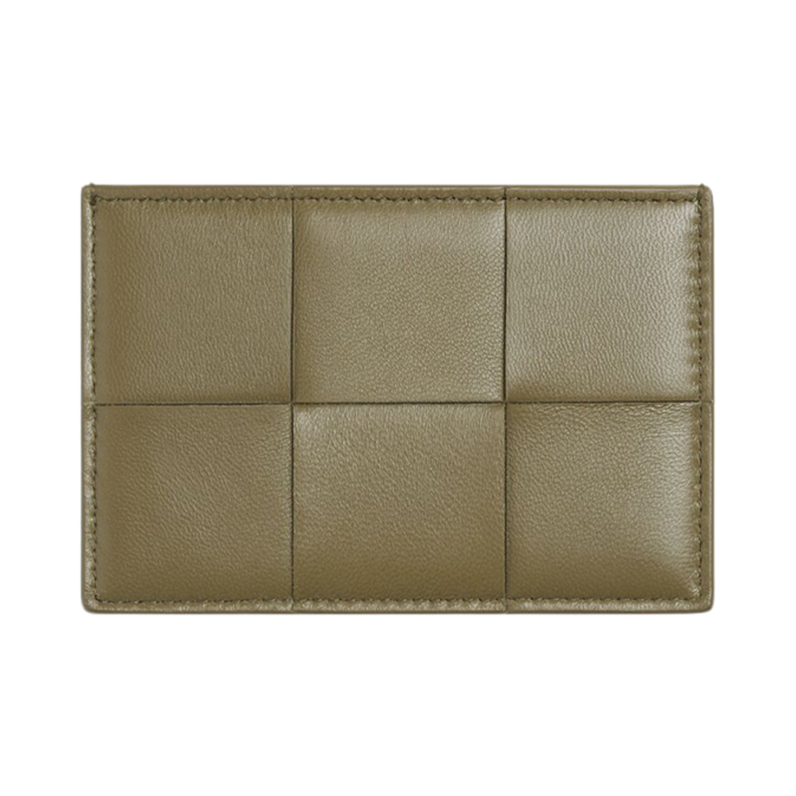 보테가 베네타 카세트 크레딧 카드 케이스 알지 다크 프랄린(Bottega Veneta Cassette Credit Card Case Algae Dark Praline) - 2