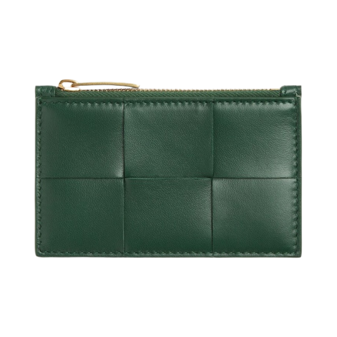 보테가 베네타 지퍼 카드 케이스 레인트리(Bottega Veneta Zipped Card Case Raintree) - 1