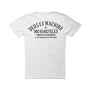 Deus Ex Machina Camperdown Address T-Shirt White