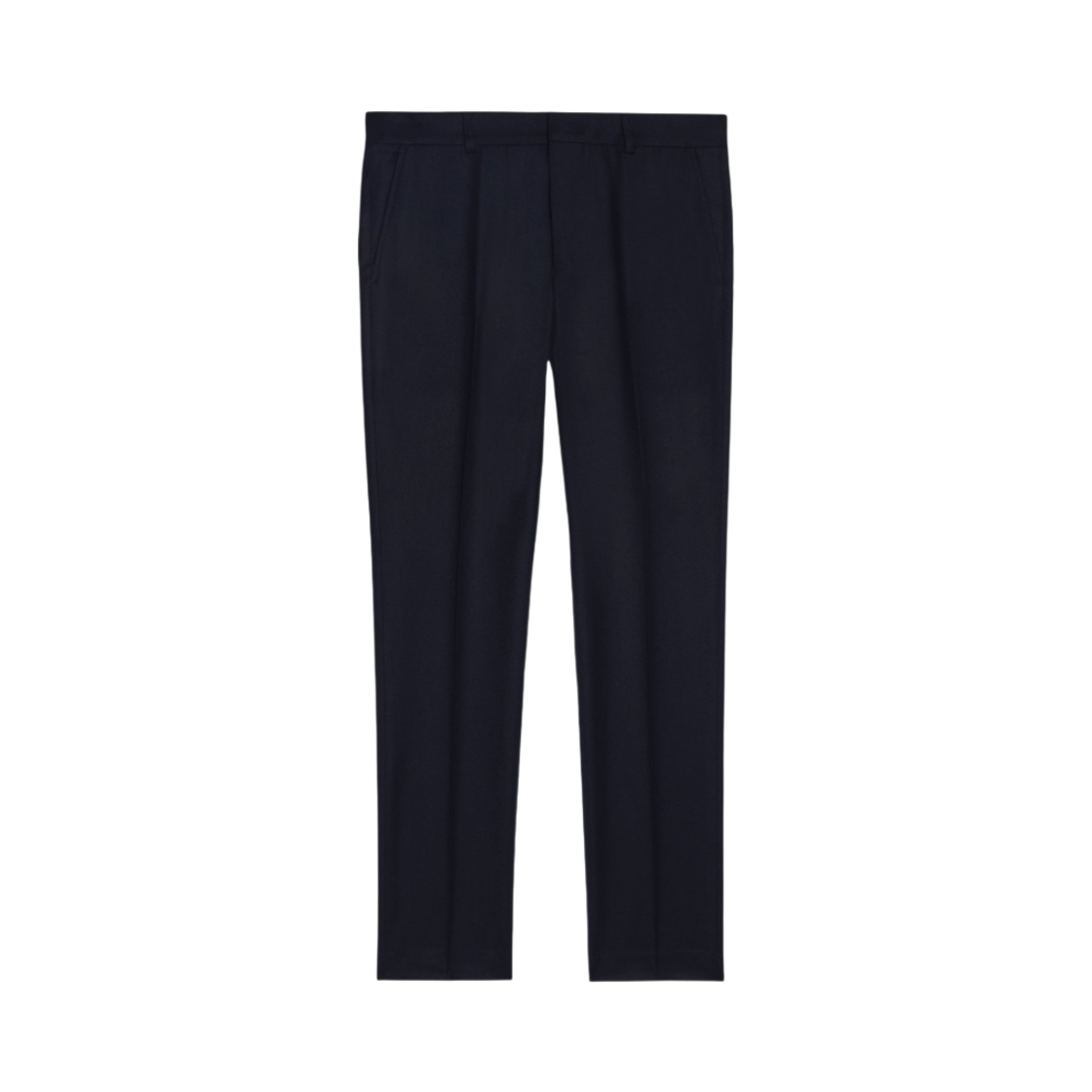 HTR004-200-001 AMI Cigarette Fit Trousers Black