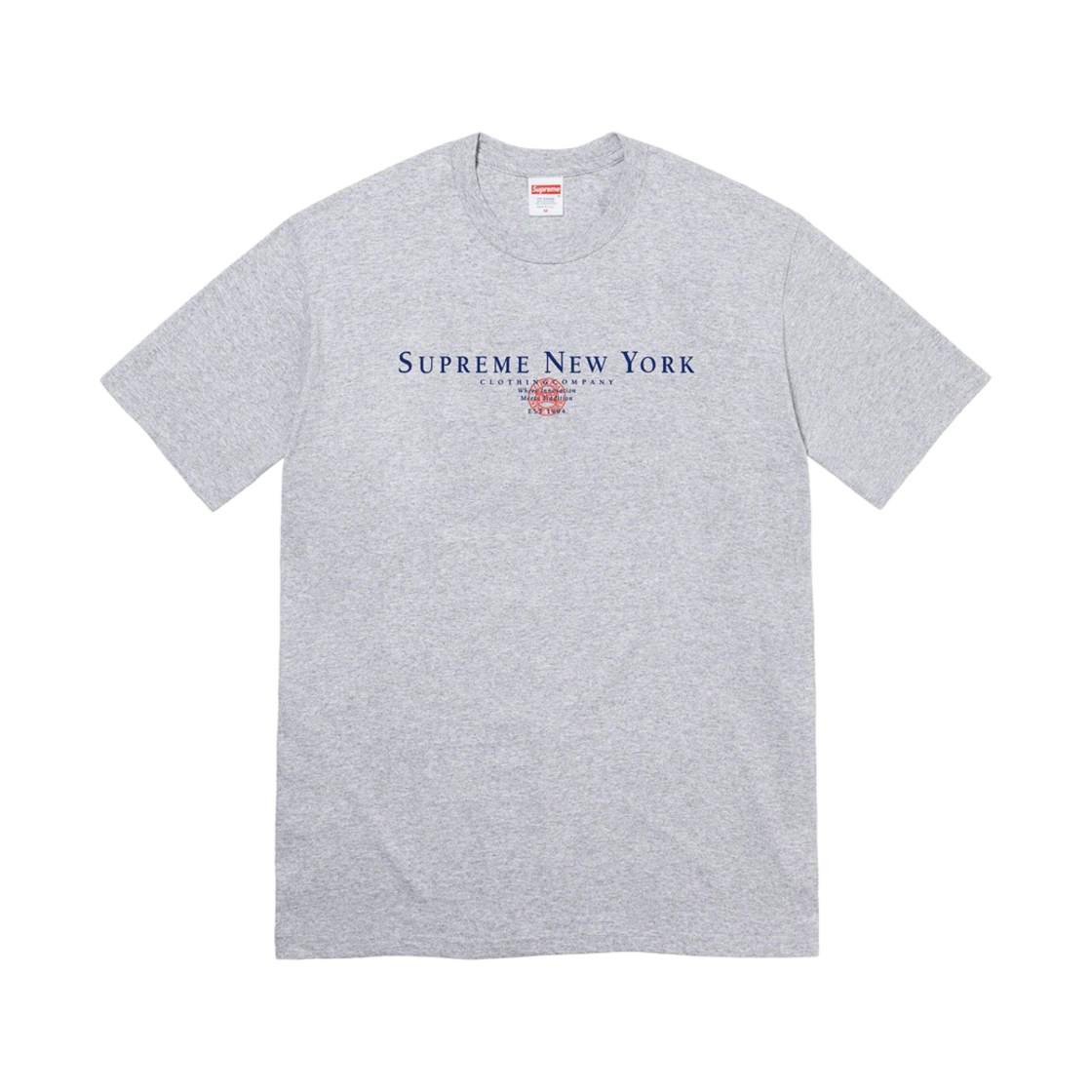 슈프림 트래디션 티셔츠 헤더 그레이 - 22FW(Supreme Tradition T-Shirt Heather Grey - 22FW) - 1