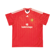 Balenciaga x Adidas Oversized Football T-Shirt Red