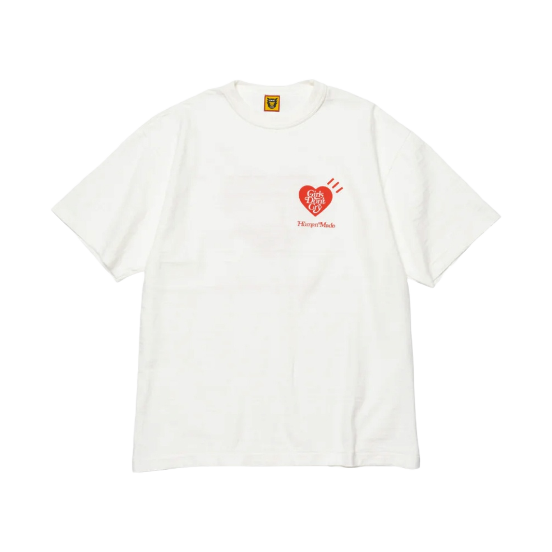휴먼 메이드 x 베르디 걸스 돈 크라이 밸런타인 데이 티셔츠 화이트(Human Made x Verdy Girls Don't Cry Valentine's Day T-Shirt White) - 2