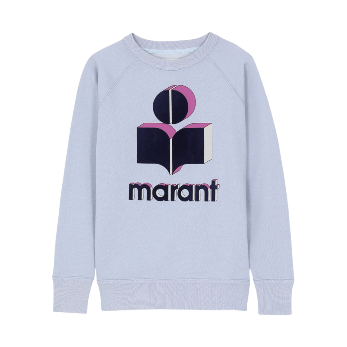 SW0037-22P046E-30LU (W) Isabel Marant Milly Sweatshirt Light Blue - 22SS