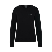 (W) A.P.C. Item Sweatshirt Black