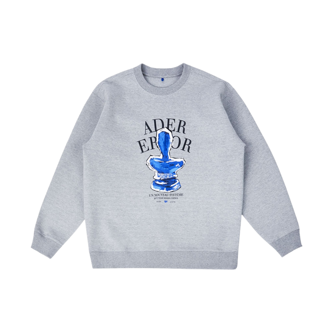 아더에러 포트레이트 트로피 로고 스웨트셔츠 그레이