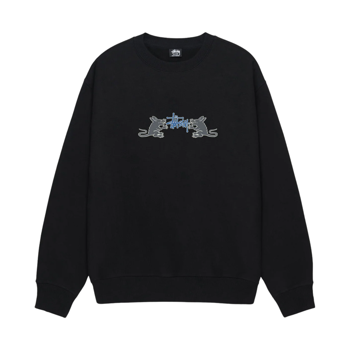 스투시 홈브루 크루 블랙 | Stussy | KREAM