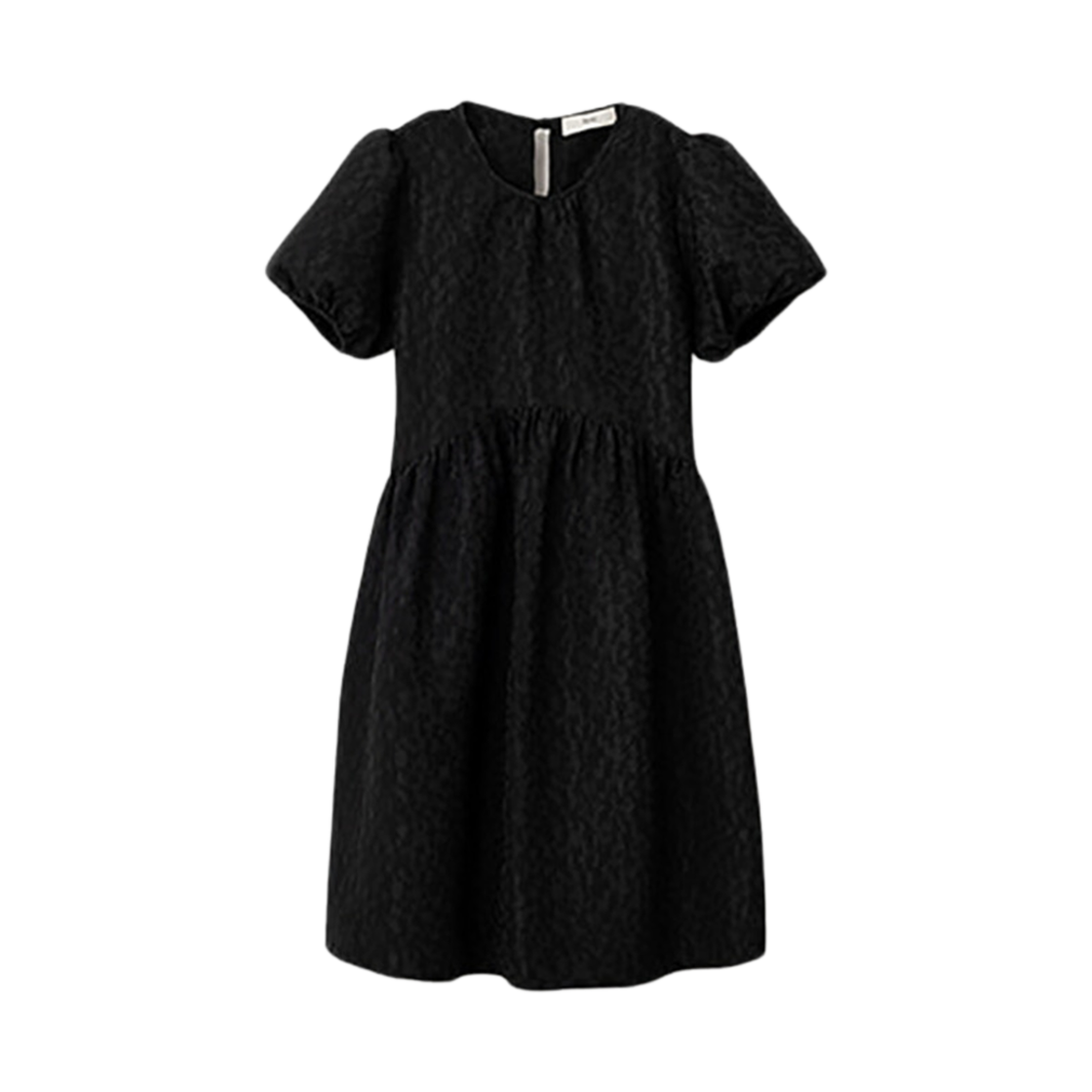 (W) 던스트 볼륨 퍼프 드레스 블랙((W) Dunst Volume Puff Dress Black) - 1