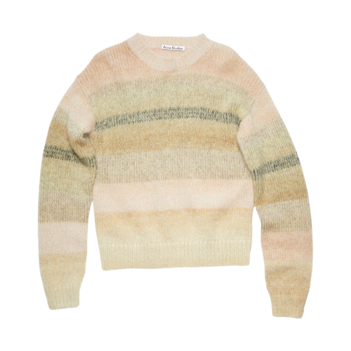 (W) 아크네 스튜디오 크루넥 점퍼 웜 베이지 멀티((W) Acne Studios Crewneck Jumper Warm Beige Multi) - 1