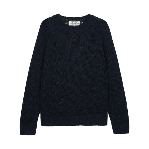 BS5SSW551NV Bensimon Summer Cotton Knit Sweater Navy