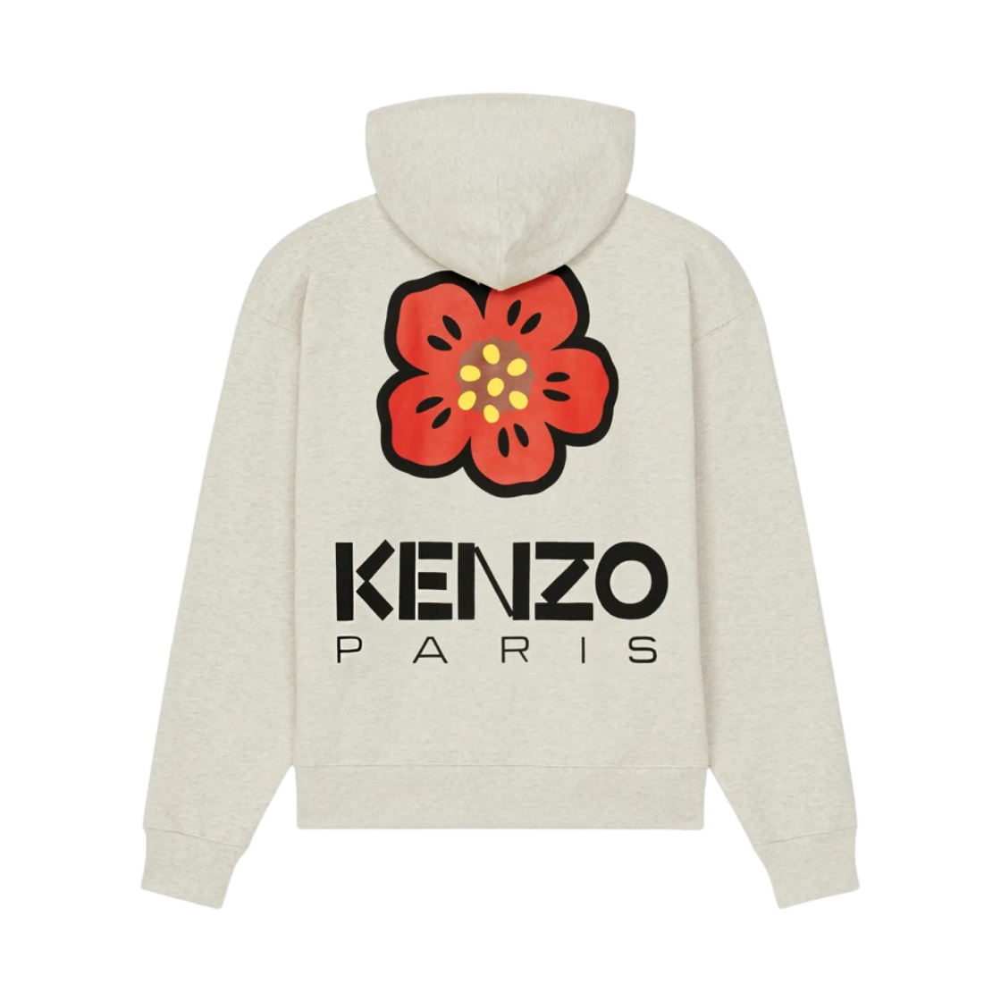 겐조 보케 플라워 오버사이즈 후드 스웨트셔츠 페일 그레이(Kenzo Boke Flower Oversized Hoodie Sweatshirt Pale Grey)