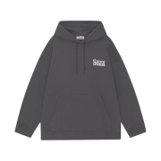 (W) Ganni Oversized Isoli Loveclub Hoodie Volcanic Ash
