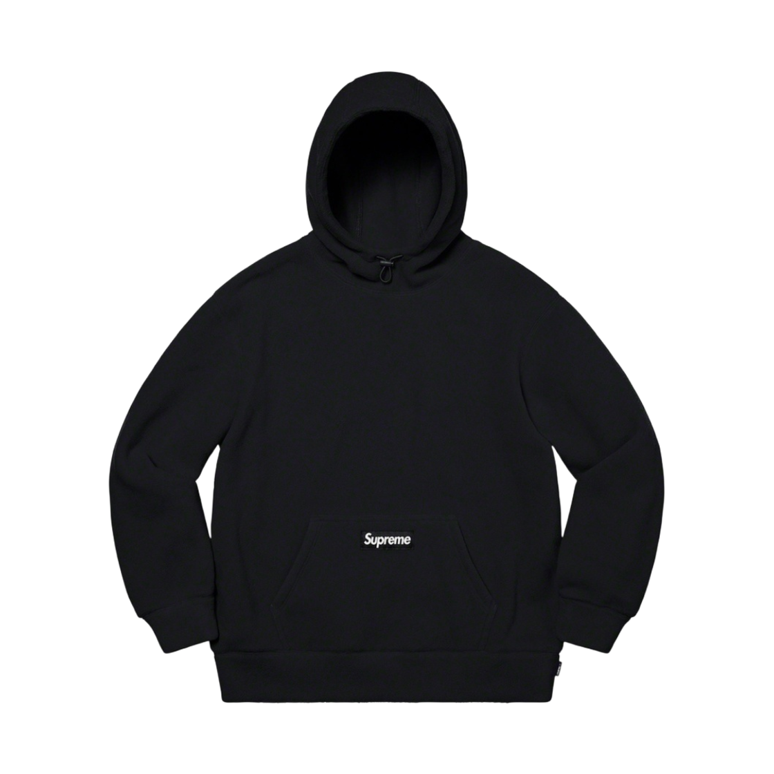 슈프림 폴라텍 후드 스웨트셔츠 블랙 - 20FW
