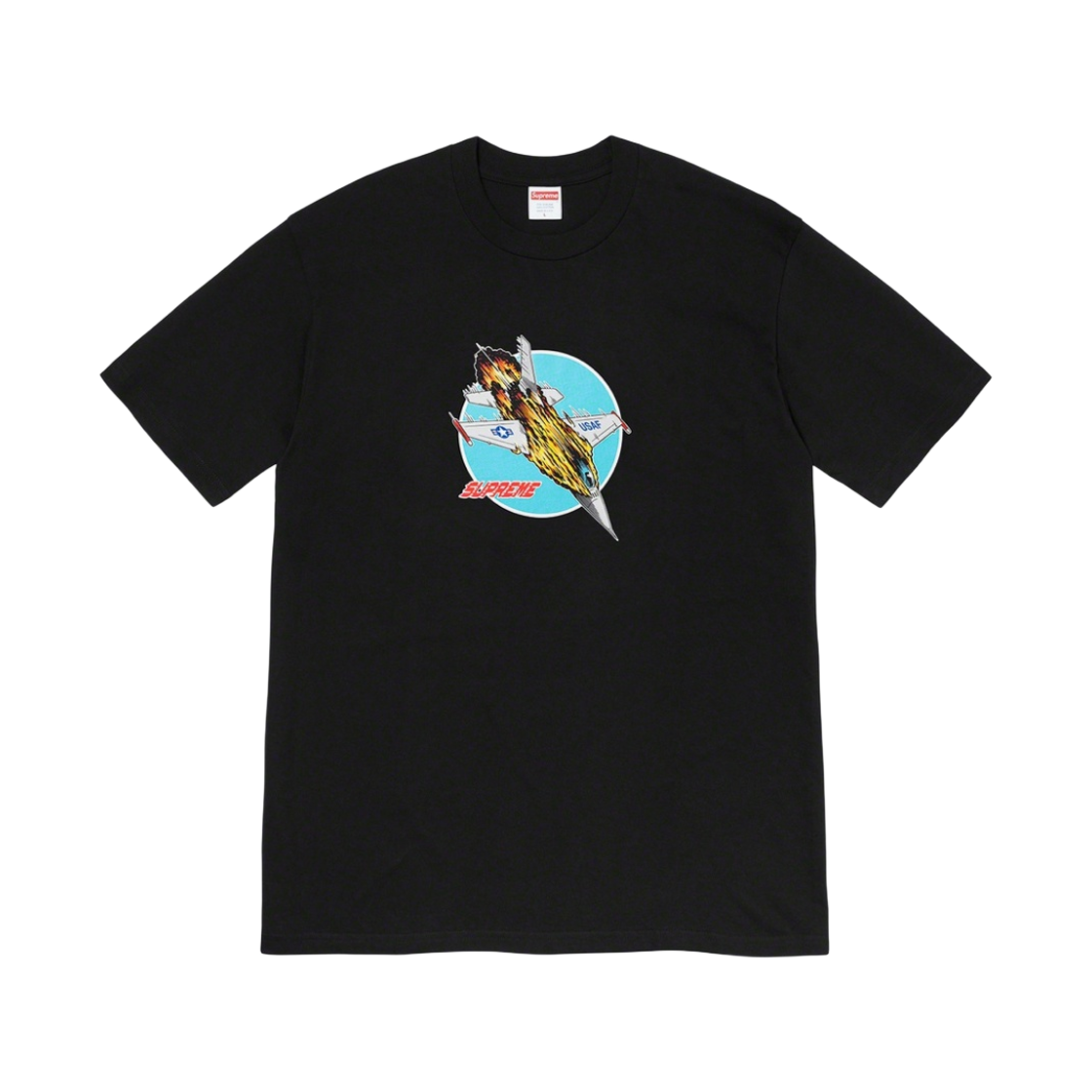 - Supreme Jet T-Shirt Black - 20FW