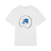 Maison Kitsune x Ader Error Triple Fox Head Logo T-Shirt Off White