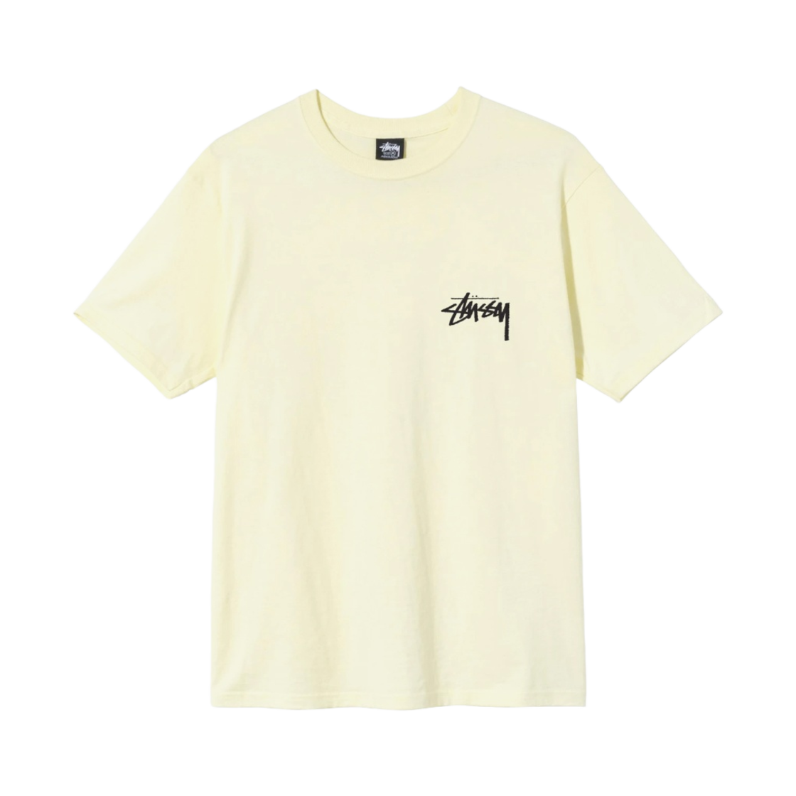 스투시 리플렉션 티셔츠 페일 옐로우(Stussy Reflection T-Shirt Pale Yellow) - 2