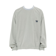 Wooyoungmi Nylon String Long Sleeve Back Logo T-Shirt Grey - 23SS