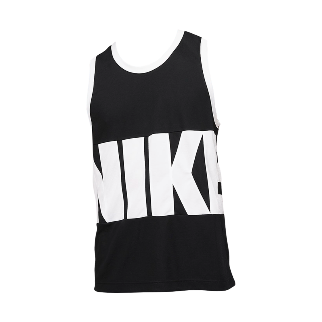 나이키 드라이핏 베스킷볼 저지 블랙 화이트 - 아시아(Nike Dri-Fit Basketball Jersey Black White - Asia) - 1