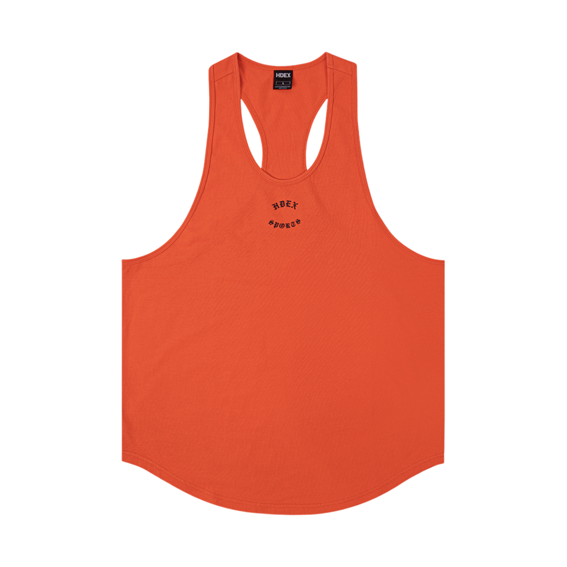 H251MLOSL060OR HDEX Old English Back Logo Stringer Orange