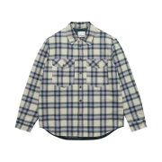 Isabel Marant Marayan Flannel Checked Overshirt Green Lilac - 23SS