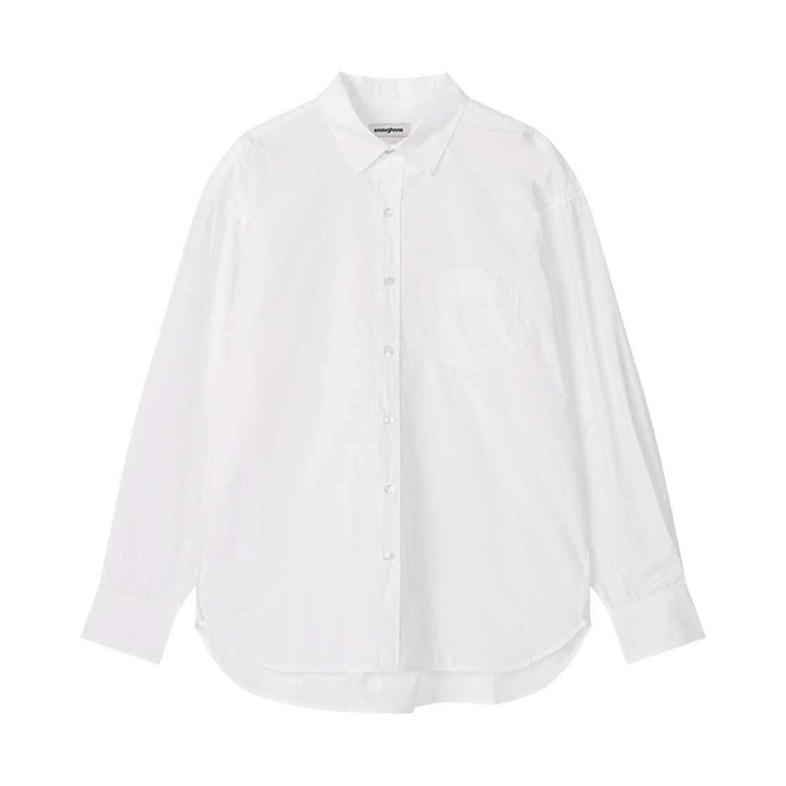 EO2502MSH01WHT EnoughOne Edge Line Shirts Mens White