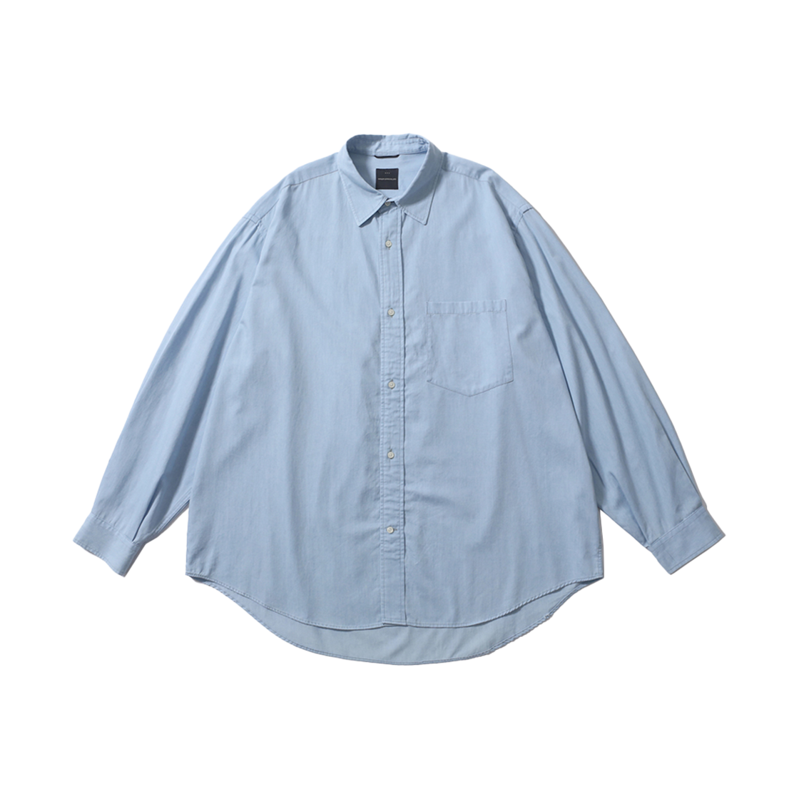 [SS25] 모이프 유니폼 셔츠 블리치 인디고