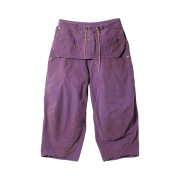 Needles H.D. Pants Apron 11oz Cotton Oxford Purple