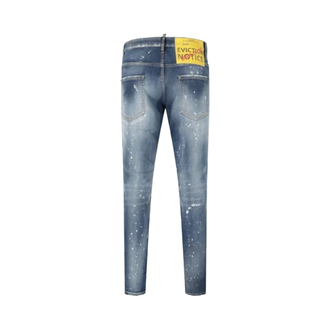 디스퀘어드2 미디움 스파티 워시 스케이터 진 블루(Dsquared2 Medium Spotty Wash Skater Jeans Blue) - 2