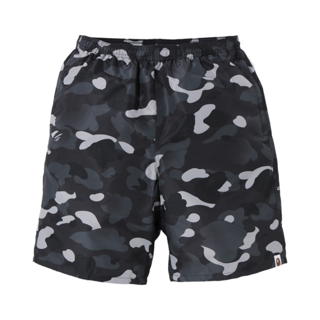 베이프 그라데이션 카모 비치 쇼츠 블랙(BAPE Gradation Camo Beach Shorts Black) - 1