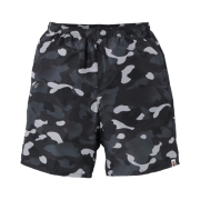 BAPE Gradation Camo Beach Shorts Black