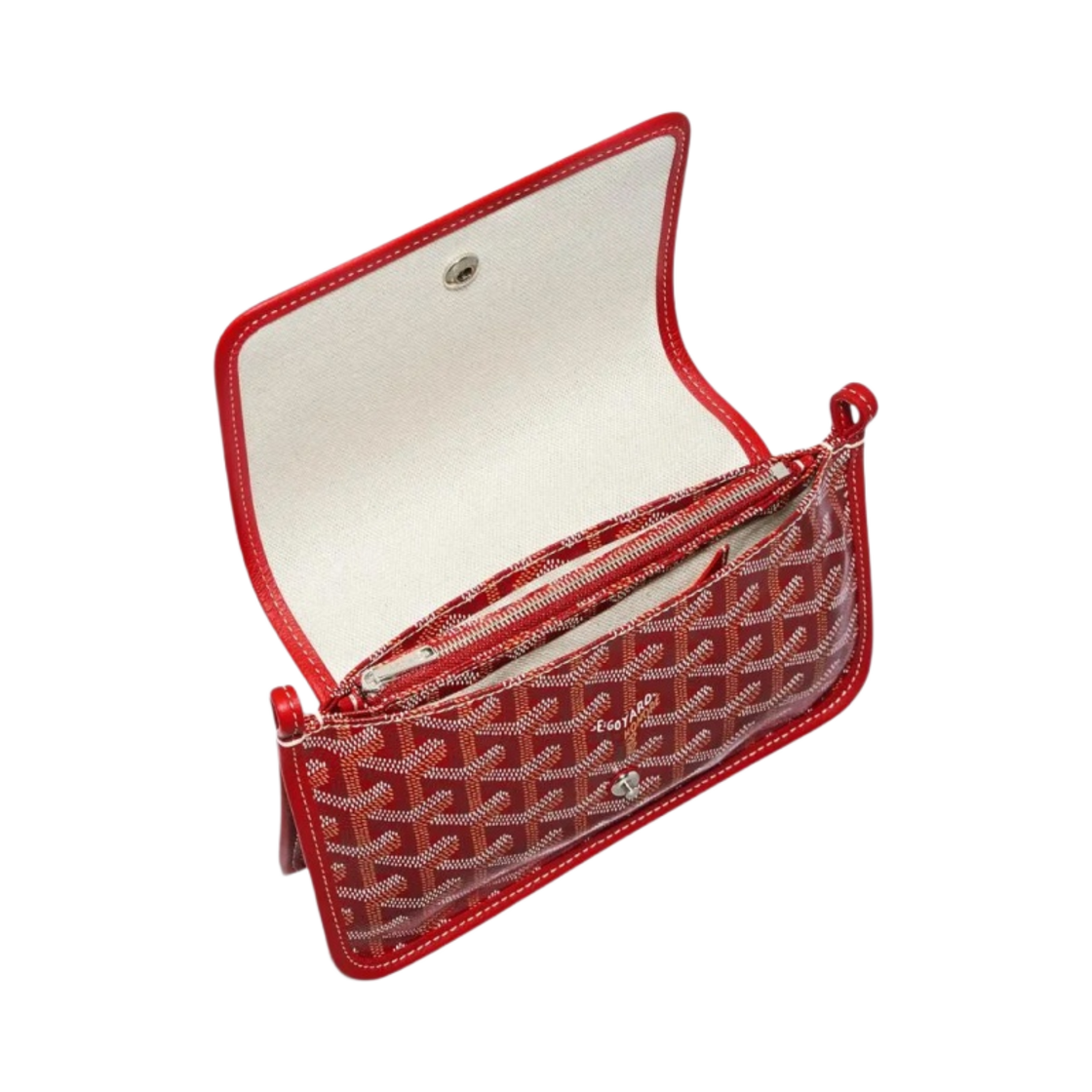 고야드 플뤼메 클러치 지갑 레드(Goyard Plumet Pocket Wallet Red) - 4