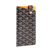 Goyard Montmartre Glasses Case GM Black Tan