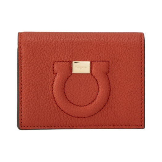 Ferragamo Gancini Coin Pocket Wallet Ramas