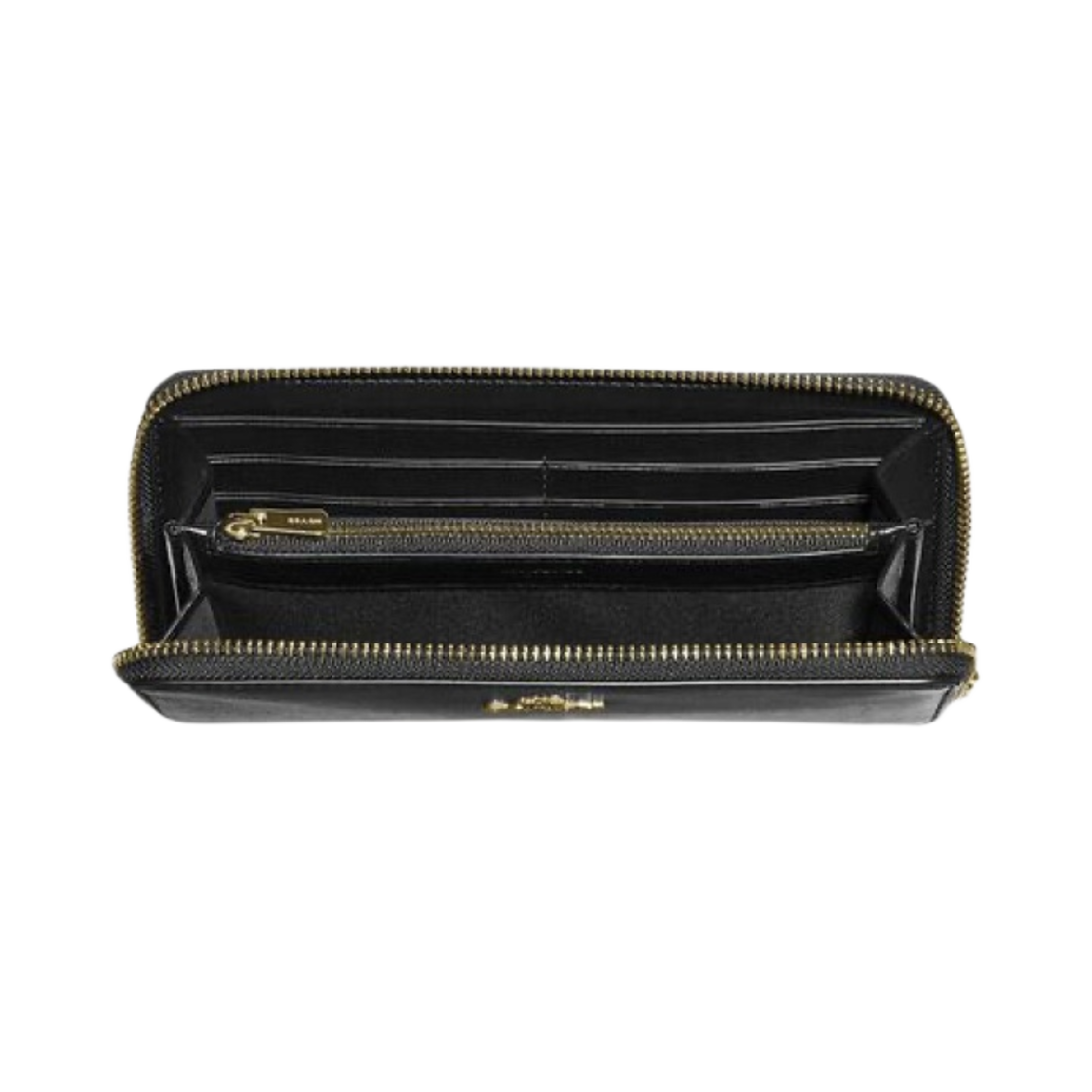 코치 슬림 아코디언 집 월렛 블랙(Coach Slim Accordion Zip Wallet Black) - 2