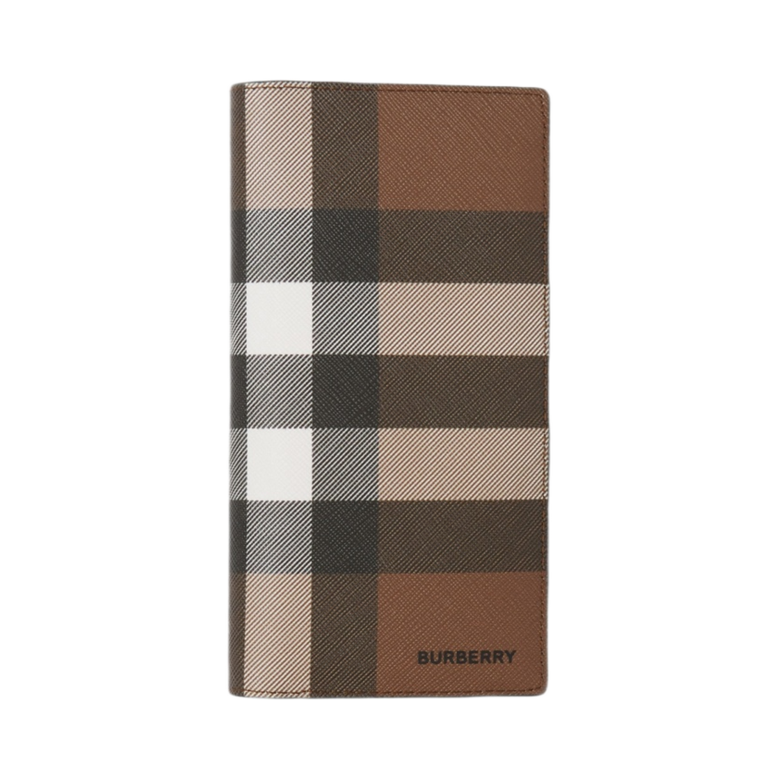 버버리 체크 롱 지갑 다크 버치 브라운(Burberry Check Long Wallet Dark Birch Brown) - 1