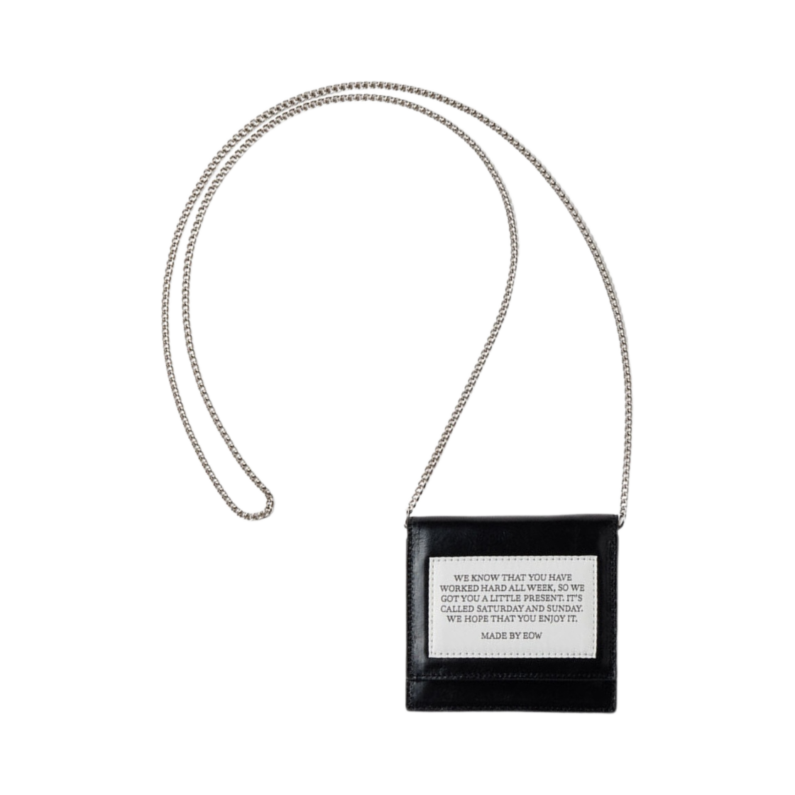 이오더블유 크래커 월렛 블랙(EOW Cracker Wallet Black)