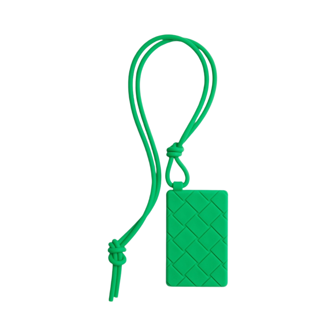 보테가 베네타 카드 케이스 온 스트랩 패러킷(Bottega Veneta Card Case On Strap Parakeet) - 1